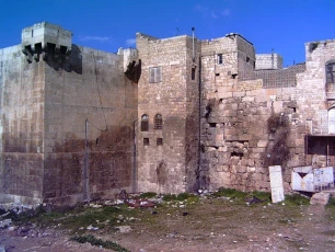 Burj al-Ghanam, Teilansicht von Südosten
