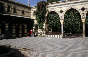 Qasr (palace) Asʿad Basha al-ʿAzm, inner courtyard