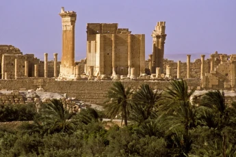 General view from the north, Temple of Bel