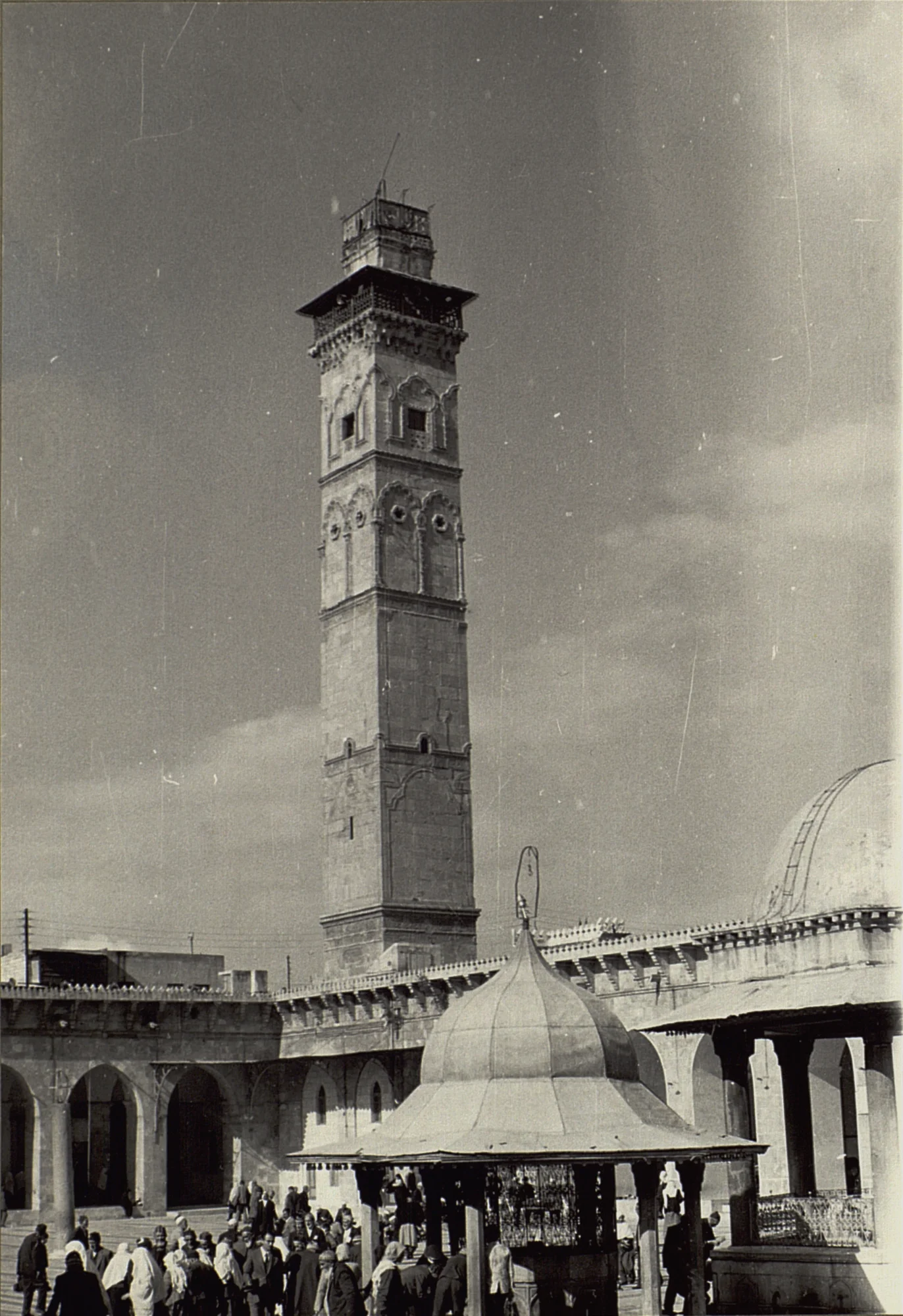 جامع حلب الكبير، المئذنة