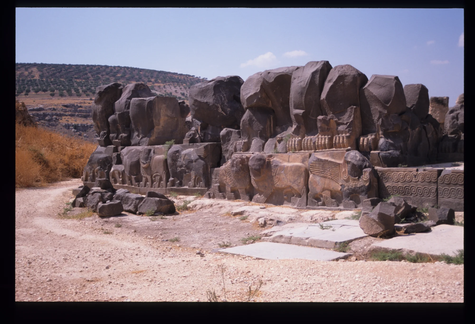 Ruinen des Tempels von 'Ayn Dara-2