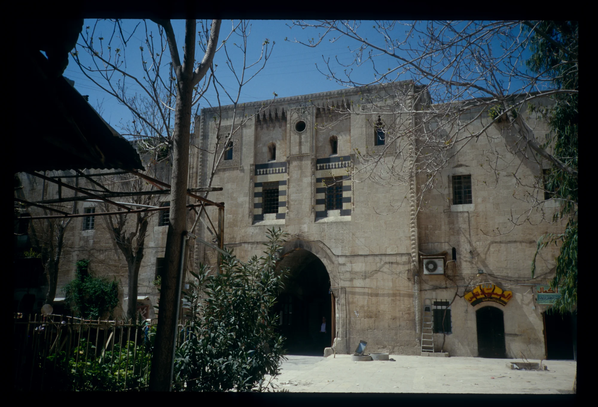 Khan al-Wazir, innere Eingangsfassade
