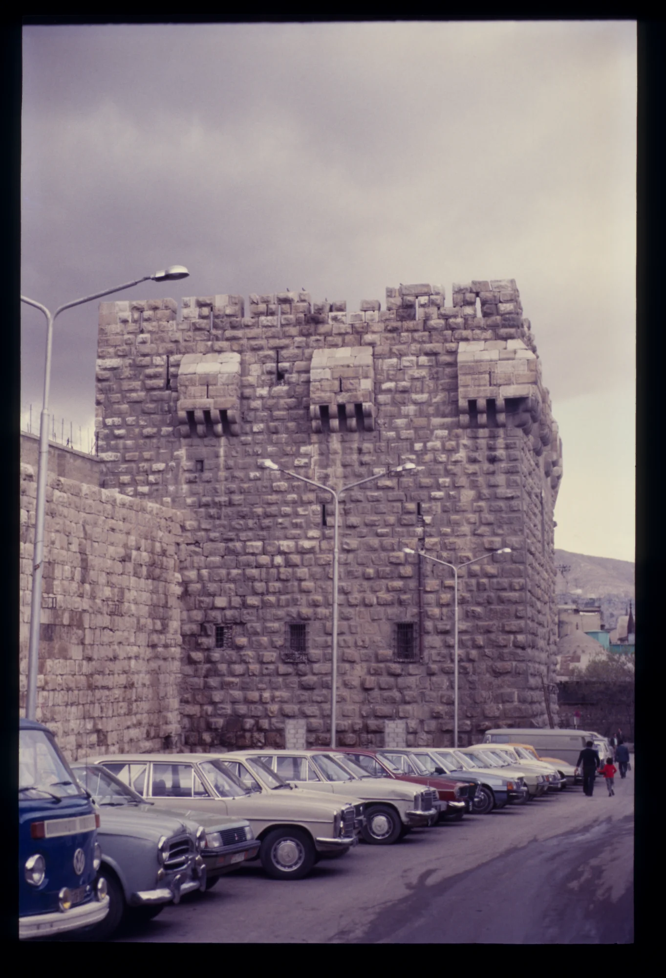 The southern-western tower of Damascus Citadel