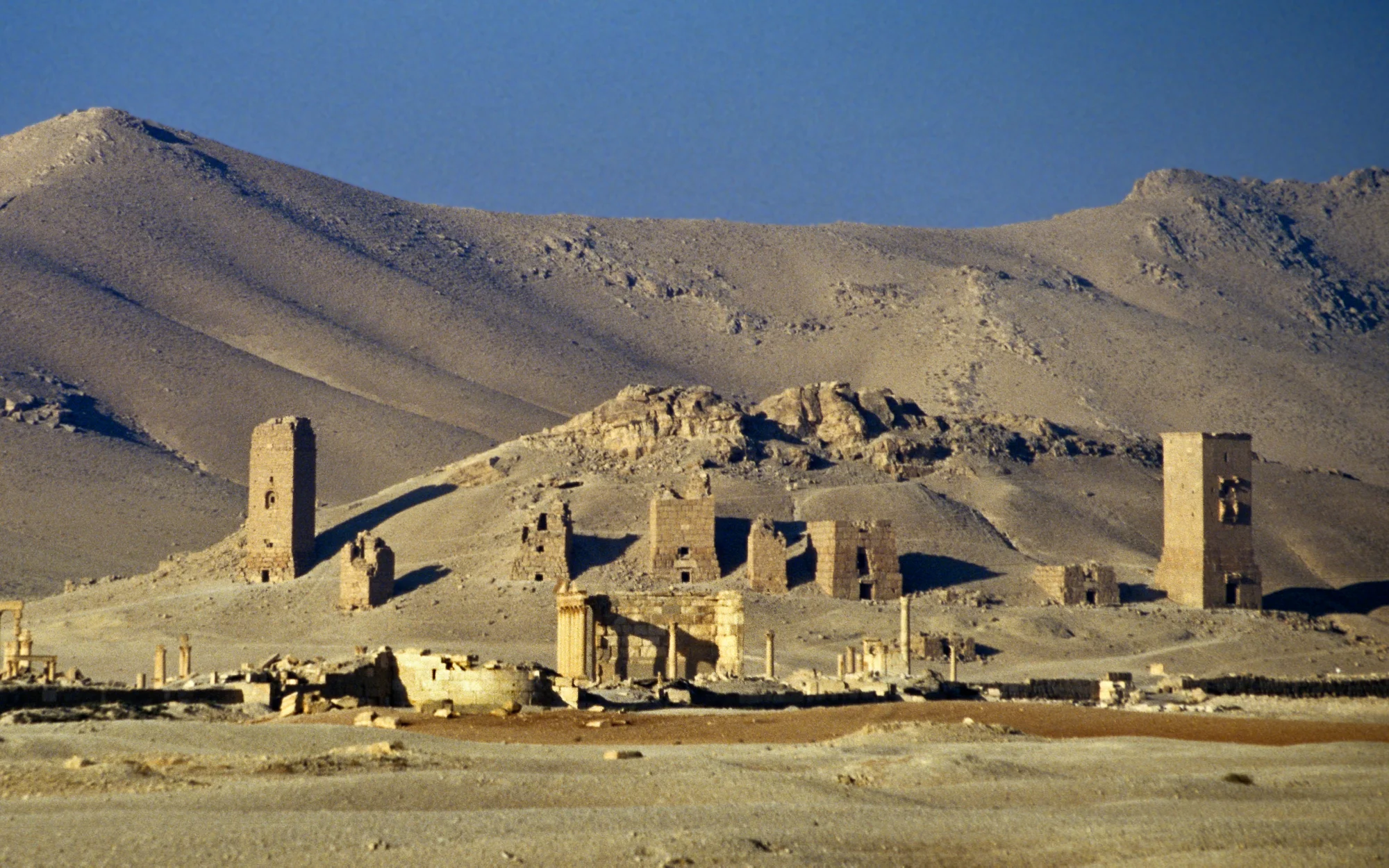 The tower tombs, Valley of the Tombs