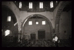 Izraʿ - Kanisat (church) Mar Jirjis from the inside