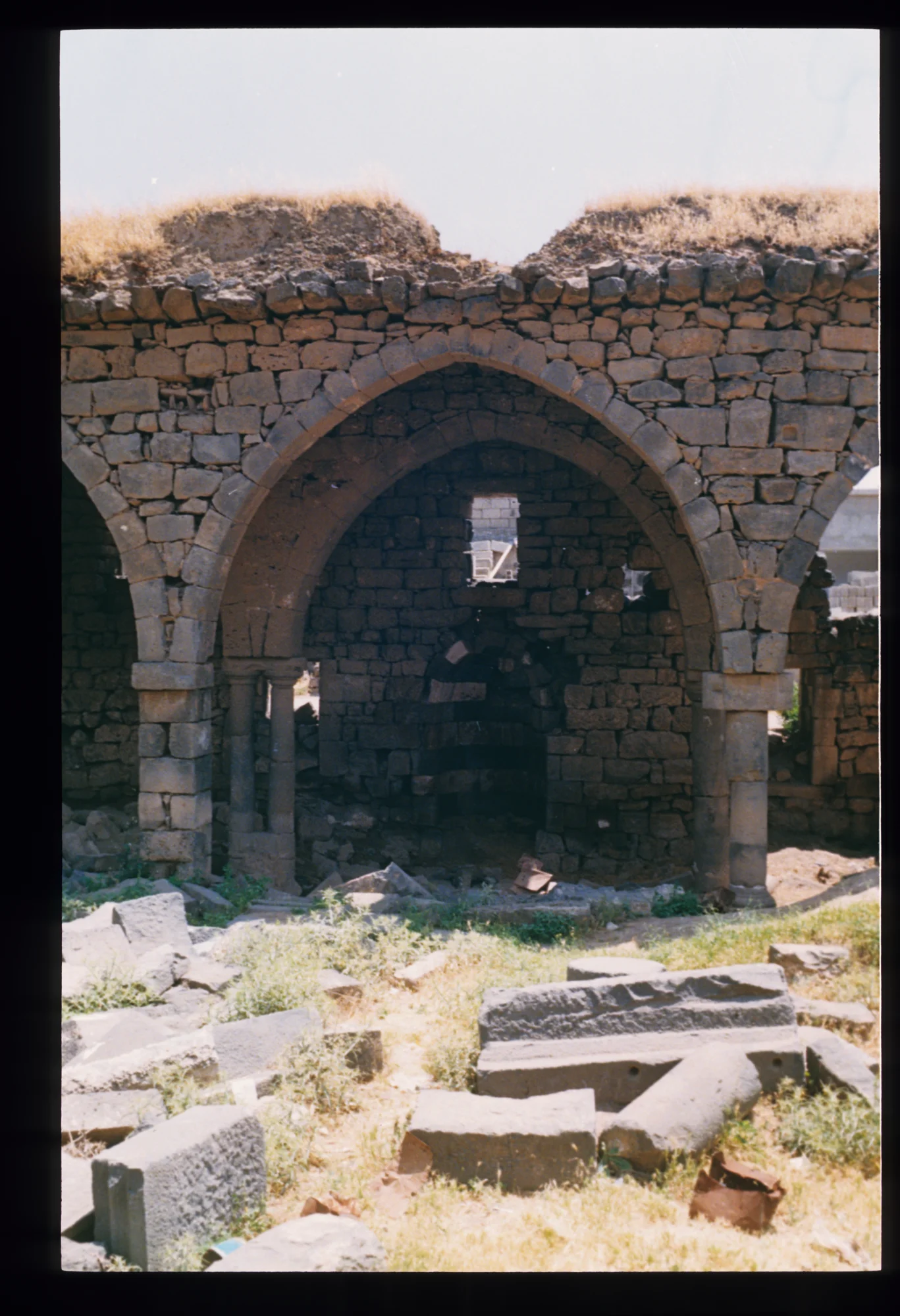 Izraʿ, al-Jamiʿ (Mosque) al-ʿUmari - the courtyard