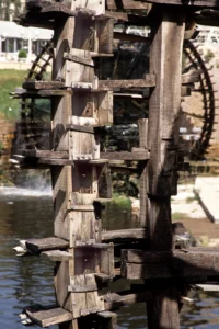 Part of the noria wheel