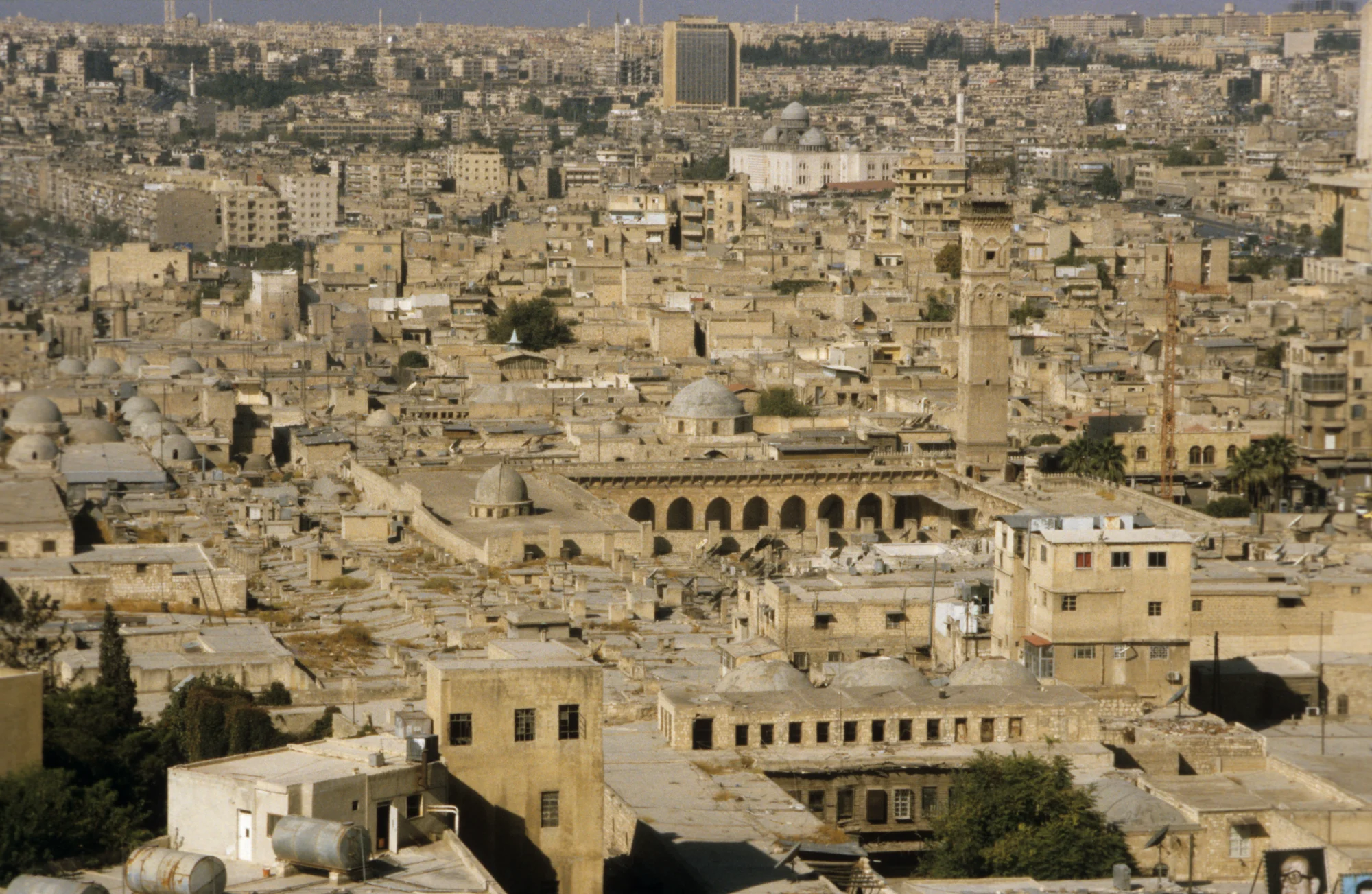 View over city, Jamiʿ Halab al-Kabir