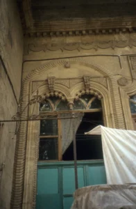 At-Takiyya al-Ikhlasiyya (az-Zawiya ar-Rifaʿiyya), details of the hall facade situated on eastern side of the courtyard