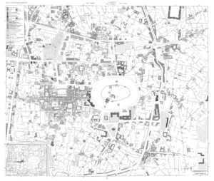 Maps of Aleppo: city center and historical suburban aereas, 1982