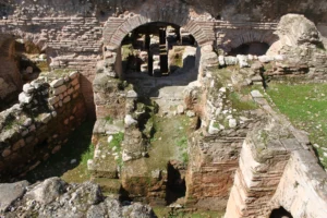 Afamiya, Northern Roman baths