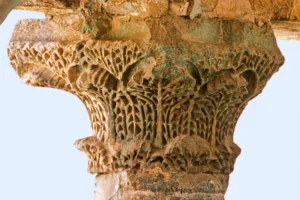 Roman capital in the great mosque (al-Jamiʿ al-Kabir), Maʿarrat an-Nuʿman