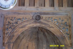 Az-Zawiya al-Hilaliyya, the upper part of the wooden prayer niche