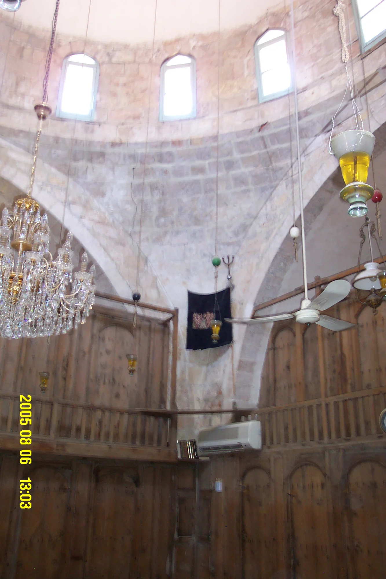 Az-Zawiya al-Hilaliyya, one of the pendentives carrying the dome