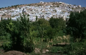 A part of the city of Harim, located on the northwestern slope of a mountain