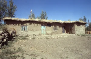 ʿAyn al-Khadra, Village school from mud bricks, not used any more