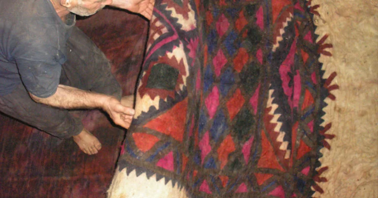 A Felt Carpet from al-Bab