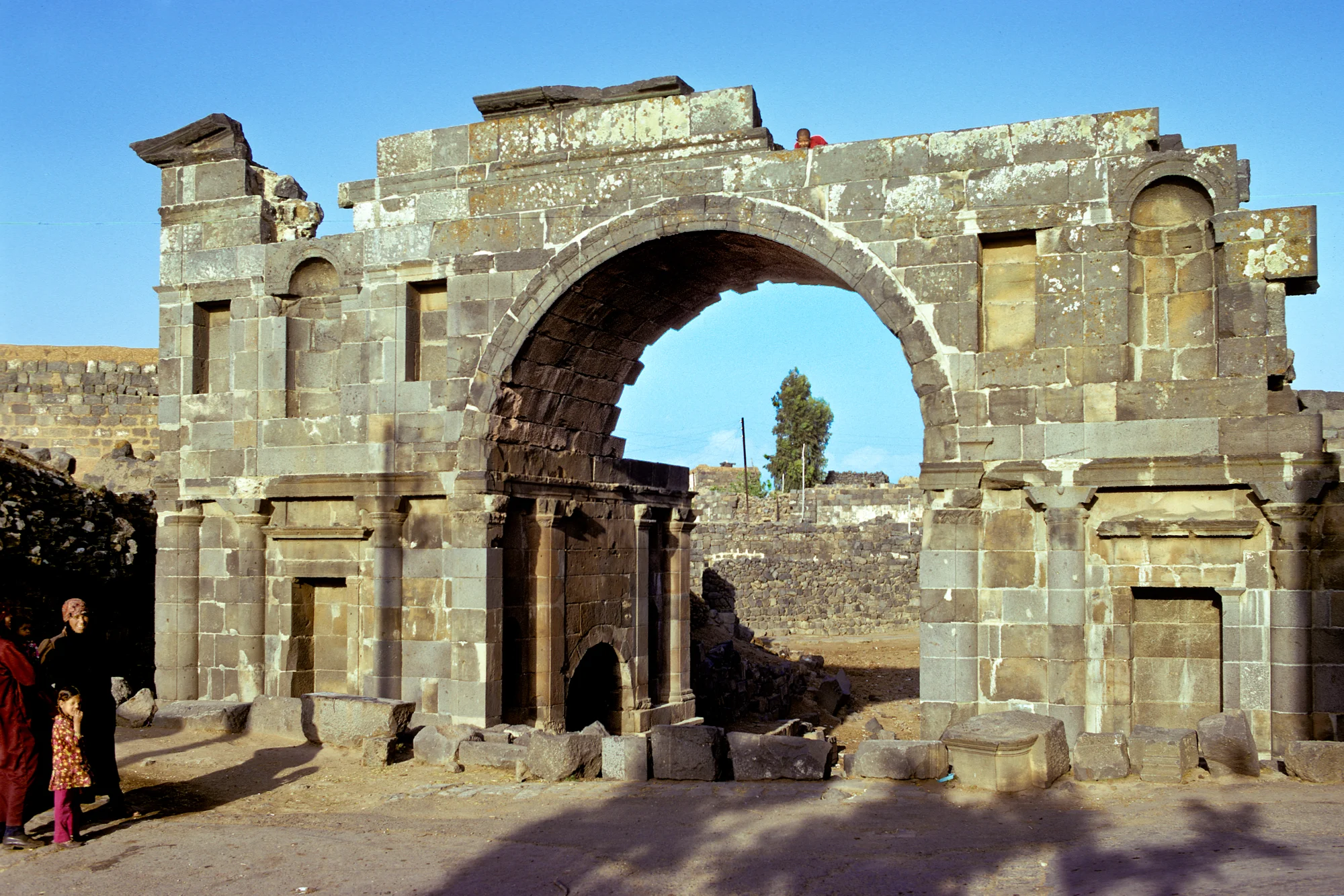 Busra, The East Gate "Nabataean Gate"
