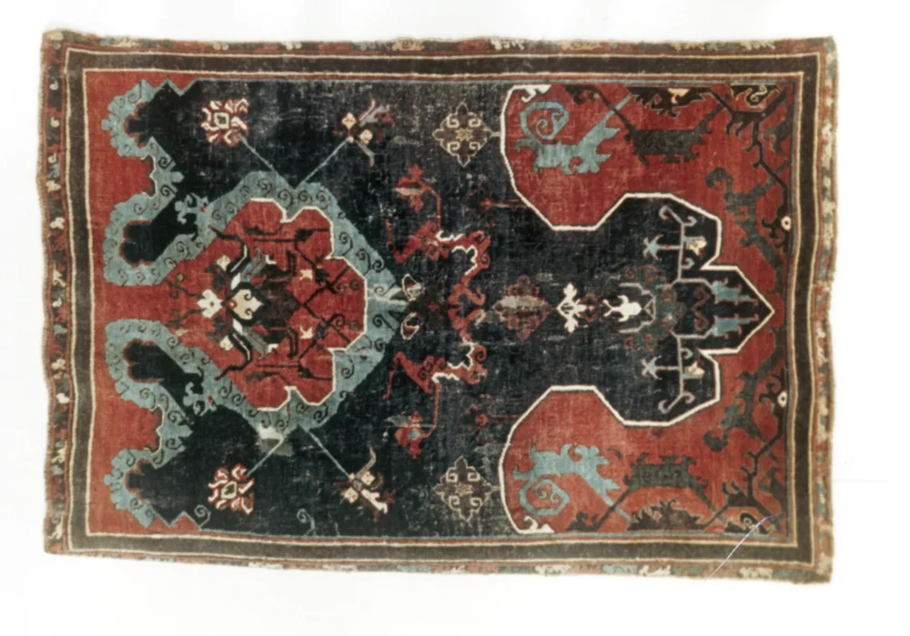 Prayer rug made in Turkey in the first half of the 16th century